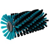 GARDENA AquaBrush Brosse à rouleau moyenne, pour les batteries de nettoyage multi-usages sans fil, Brosses de lavage Gris/Turquoise, 14849-20
