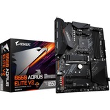 GIGABYTE B550 ELITE V2, Socket AM4 carte mère Gris foncé, RAID, Gb-LAN, Son, ATX