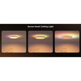 Govee 30cm RGBWW + RGBIC Carré Plafonnier Intelligent, Lumière LED 