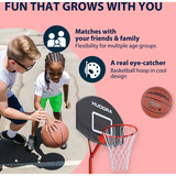 HUDORA Start Basketballständer 260, Appareil de fitness Rouge/Noir