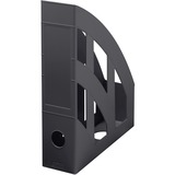 Herlitz 50033980 bac de rangement de bureau Plastique Anthracite, Collecteur de debout Anthracite, Plastique, Anthracite, A4, Allemagne, 1 pièce(s)