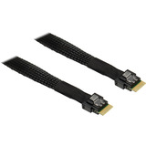 Inter-Tech Câble MiniSAS SFF 8654-4i > SFF 8654-4i Noir
