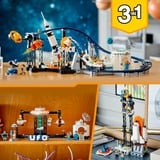 LEGO Creator 3-en-1 - Les montagnes russes de l’espace, Jouets de construction 31142