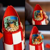 LEGO Ideas La fusée lunaire de Tintin, Jouets de construction Jeu de construction, 18 an(s), Plastique, 1283 pièce(s), 1,49 kg