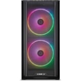 Lian Li LANCOOL 216 RGB boîtier midi tower Noir | 2x USB-A | 1x USB-C | RGB | Verre Trempé