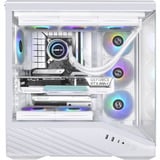 Lian Li  boîtier midi tower Blanc | 2x USB-A | 1x USB-C | RGB | Window