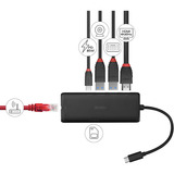 Lindy Station d'accueil mini USB-C Noir