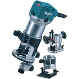 Makita RT0700CX2J routeur d'alimentation 710 W 10000 - 30000 tr/min Noir, Cyan, Métallique, Fraiseuse Bleu, 1,8 kg
