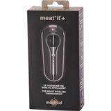 Mastrad Meat it Plus, Thermomètre Noir/en acier inoxydable