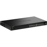 Netgear GS324TP-200EUS, Switch Noir