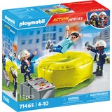 PLAYMOBIL City Action - Pompiers avec coussins d'air, Jouets de construction 71465