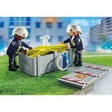 PLAYMOBIL City Action - Pompiers avec coussins d'air, Jouets de construction 71465