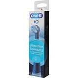 Procter & Gamble Oral-B iO Ultimative Reinigung 2er, Tête brosse à dent électrique Noir, 2 pièce(s), Noir, 3 mois, Oral-B, iO, 212 mm