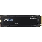 Samsung 990 EVO 1 To SSD MZ-V9E1T0BW, PCIe 4.0 x4 / 5.0 x2, NVMe 2.0, M.2 2280