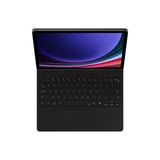 Samsung EF-DX725 QWERTZ Allemand Pogo Pin Noir housse pour tablette Noir, 65%, QWERTZ, Allemand, Pavé tactile, Samsung, Galaxy Tab S9, Galaxy Tab S9 FE, Noir