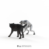 Schleich Loup-garou vs Animagus, Figurine 6 an(s), Multicolore, Plastique