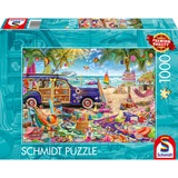 Schmidt Spiele Pause ensoleillée à la plage, Puzzle 