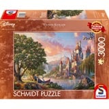 Schmidt Spiele Thomas Kinkade Studios: Belle's Magical World, Puzzle 