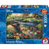 Schmidt Spiele Thomas Kinkade: Painter of Light - Disney - Alice au Pays des Merveilles, Puzzle 