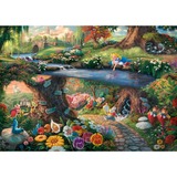Schmidt Spiele Thomas Kinkade: Painter of Light - Disney - Alice au Pays des Merveilles, Puzzle 