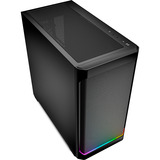 Sharkoon MK4 RGB Strip Reconditionné boîtier mini tower Noir | 2x USB-A | 1x USB-C | RGB