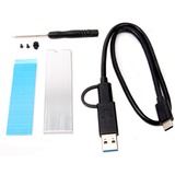 SilverStone MS13, Boîtier disque dur Noir