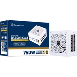 SilverStone SST-DA750R-GMA-WWW alimentation  modulaire 750 watt Blanc, 4x PCIe