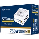 SilverStone SST-DA750R-GMA-WWW alimentation  modulaire 750 watt Blanc, 4x PCIe
