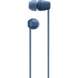 Sony WI-C100 Casque Sans fil Ecouteurs Appels/Musique Bluetooth Bleu écouteurs in-ear Bleu, Sans fil, Appels/Musique, 20 - 20000 Hz, 20 g, Casque, Bleu