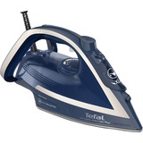 Tefal Ultragliss Anti-Calc Plus FV6830E0 fer à repasser Fer à vapeur 2800 W Bleu, Argent Bleu foncé/Blanc, Fer à vapeur, 2 m, 250 g/min, Bleu, Argent, 50 g/min, 0,27 L