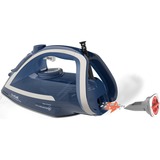 Tefal Ultragliss Anti-Calc Plus FV6830E0 fer à repasser Fer à vapeur 2800 W Bleu, Argent Bleu foncé/Blanc, Fer à vapeur, 2 m, 250 g/min, Bleu, Argent, 50 g/min, 0,27 L