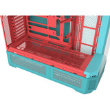 Thermaltake View 600 TG Mint Strawberry boîtier big tower Menthe/Baies | 2x USB-A | 1x USB-C | Verre Trempé