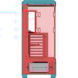 Thermaltake View 600 TG Mint Strawberry boîtier big tower Menthe/Baies | 2x USB-A | 1x USB-C | Verre Trempé