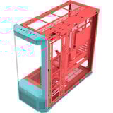 Thermaltake View 600 TG Mint Strawberry boîtier big tower Menthe/Baies | 2x USB-A | 1x USB-C | Verre Trempé