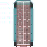 Thermaltake  boîtier big tower Menthe/Baies | 2x USB-A | 1x USB-C | Window