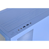 Thermaltake  boîtier midi tower Bleu clair | 2x USB-A | 1x USB-C | RGB | Verre Trempé