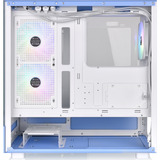 Thermaltake  boîtier midi tower Bleu clair | 2x USB-A | 1x USB-C | RGB | Verre Trempé