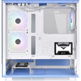 Thermaltake  boîtier midi tower Bleu clair | 2x USB-A | 1x USB-C | RGB | Verre Trempé
