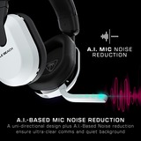 Turtle Beach Casque gaming amplifié multiplateforme sans fil Stealth 600 pour PS5, PS4, PC, Nintendo Switch et mobile - Bluetooth, 80 heures de batterie, microphone antibruit désactivable par basculement et écouteurs de 50 mm - Blanc  over-ear Blanc, PS4, PC, Nintendo Switch et mobile - Bluetooth, 80 heures de batterie, microphone antibruit désactivable par basculement et écouteurs de 50 mm - Blanc, Sans fil, Gaming, 20 - 20000 Hz, 320 g, Casque, Blanc