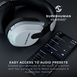 Turtle Beach Casque gaming amplifié multiplateforme sans fil Stealth 600 pour PS5, PS4, PC, Nintendo Switch et mobile - Bluetooth, 80 heures de batterie, microphone antibruit désactivable par basculement et écouteurs de 50 mm - Blanc  over-ear Blanc, PS4, PC, Nintendo Switch et mobile - Bluetooth, 80 heures de batterie, microphone antibruit désactivable par basculement et écouteurs de 50 mm - Blanc, Sans fil, Gaming, 20 - 20000 Hz, 320 g, Casque, Blanc
