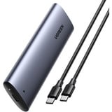 UGREEN 10902 Boîtier de disques de stockage Enceinte ssd Gris M.2, Boîtier disque dur Gris, Enceinte ssd, M.2, M.2, PCI Express, 10 Gbit/s, Connectivité USB, Gris