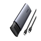 UGREEN 10902 Boîtier de disques de stockage Enceinte ssd Gris M.2, Boîtier disque dur Gris, Enceinte ssd, M.2, M.2, PCI Express, 10 Gbit/s, Connectivité USB, Gris
