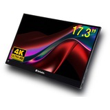 Verbatim 32239 écran plat de PC 43,9 cm (17.3") 3840 x 2160 pixels 4K Ultra HD LCD Écran tactile Noir Moniteur  Noir, 43,9 cm (17.3"), 3840 x 2160 pixels, 4K Ultra HD, LCD, 6 ms, Noir