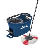 Vileda Turbo Easy Wring & Clean Box, Serpillère Bleu/Noir