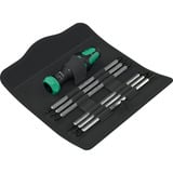 Wera Kraftform Kompakt Vario RA, Set d'embouts de vissage Noir/Vert