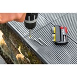 Wiha Set d'embouts FlipSelector Y-Bit 25mm, 13 pièces, Set d'embouts de vissage Noir/Jaune