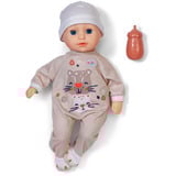 ZAPF Creation BABY born Anna Beige 36cm, Poupée Beige, BABY born Anna Beige 36cm, Poupée, Genre neutre, 1 an(s), 360 mm, Multicolore