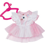 ZAPF Creation BABY born Robe Cygne 43cm, Accessoires de poupée 