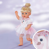 ZAPF Creation BABY born Robe Cygne 43cm, Accessoires de poupée 