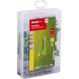 fischer Boîte Prochette Chevilles à expansion SX Plus Vert Vert clair